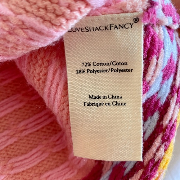 NWT! LoveShackFancy Crawley fair isle perl embellished pullover sweater … - Picture 7 of 10